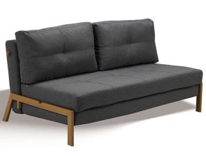 Καναπές – Κρεβάτι Sara Q 40.0038 151x96cm Με Ύφασμα Grey