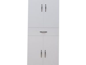 Ντουλάπα-Στήλη Milou 120-000196 59×34.5x140cm White