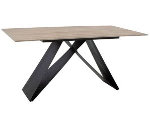 Τραπέζι Sabrina 029-000143 180x90x75cm Sonoma-Black