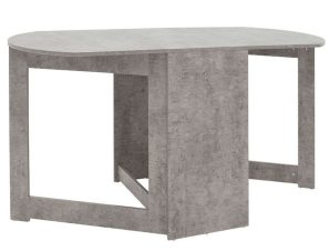Τραπέζι Πολυμορφικό-Επεκτεινόμενο Nadine 049-000059 160x80x76,5cm Antique Grey