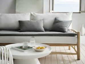 Sofa Quilt Valerie 381 Graphite Grey Gofis Home