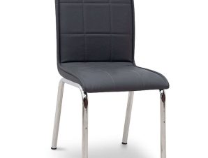 Καρέκλα Τραπεζαρίας Pitt 0128482 39x51x88cm Grey