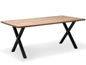 Τραπέζι Jeremy 0212174 160x80x75cm Natural-Black
