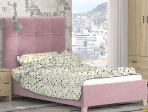 Κρεβάτι Nο64 90x200x111cm Pink