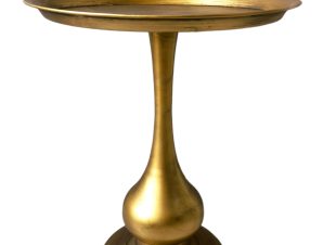 Τραπεζάκι Μεταλλικό Χρυσό Oriana Ferelli 39×50εκ. HC22113639 (Υλικό: Μεταλλικό, Χρώμα: Χρυσό ) – Oriana Ferelli Collections – HC22113639