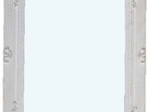 Καθρέπτης Ξύλινος Royal Art 50×70εκ. INA3/3171/70WT (Υλικό: Ξύλο, Χρώμα: Λευκό) – Royal Art Collection – INA3/3171/70WT