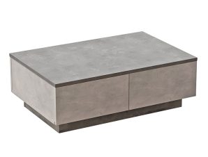 Τραπέζι σαλονιού Thunder pakoworld ανθρακί antique-γκρι antique 90x60x31.5εκ – PAKO WORLD – 176-000107